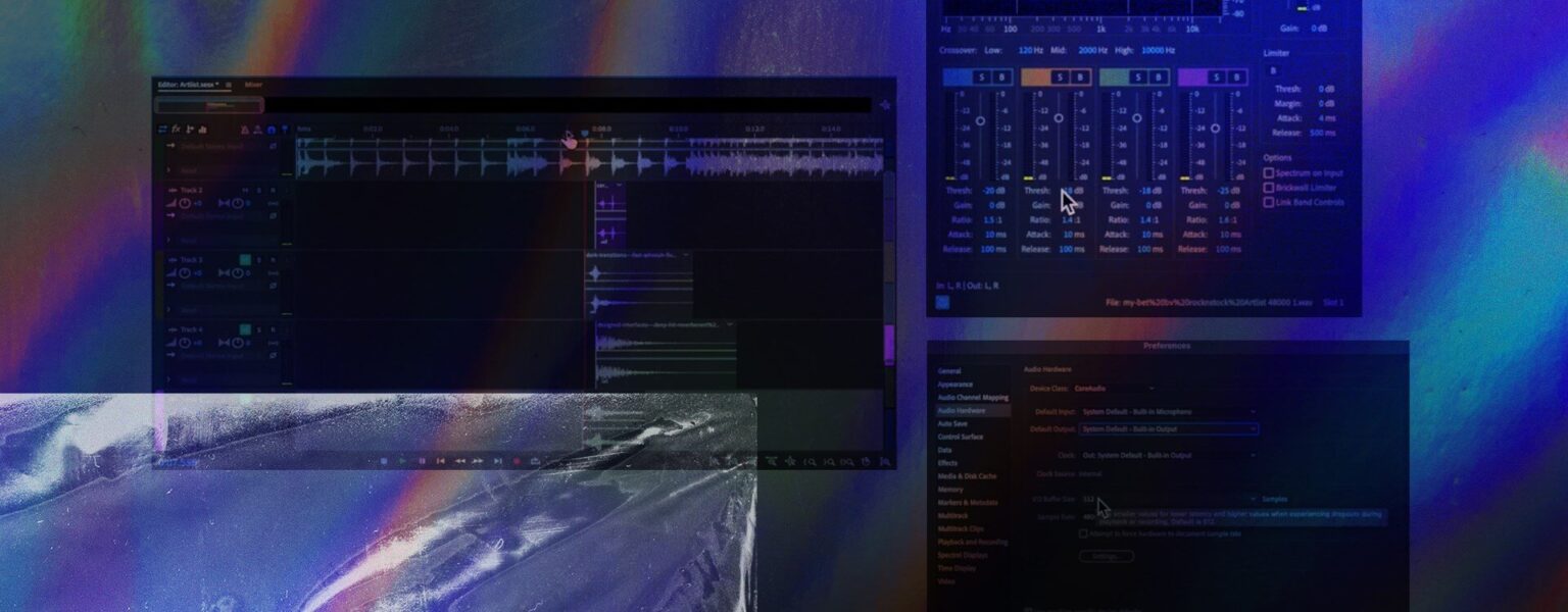 Adobe Audition The Basics of Recording, Adding SFX & Layering Artlist