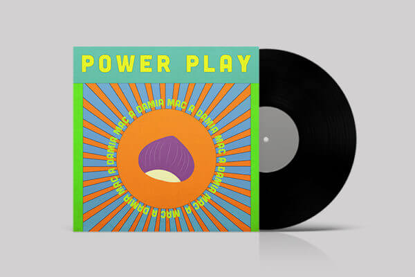 The Album Power Play by Mac A DeMia with the song Real Music on Tik Tok music collection