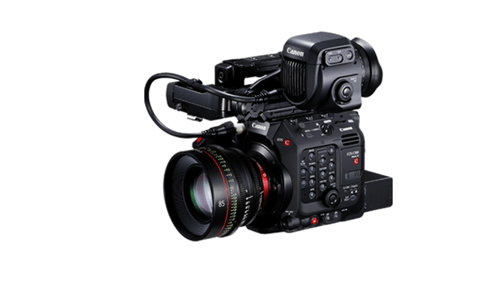 Recommended cinema cameras: Canon EOS C300 Mark III