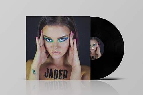 Faith Richards album cover for Jaded