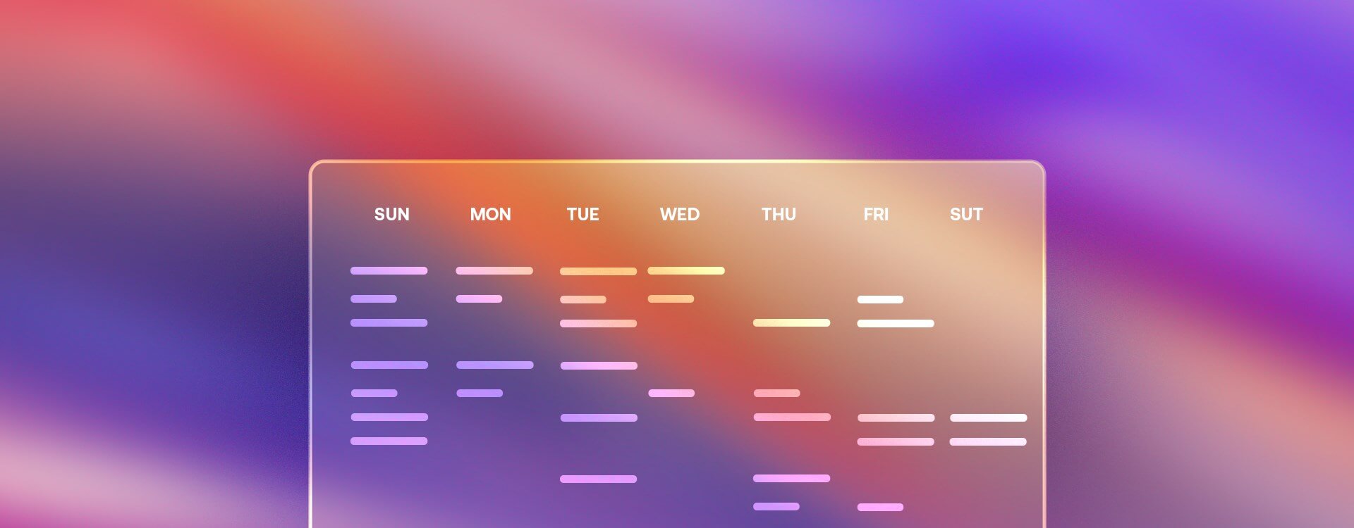 Social Media Content Calendar