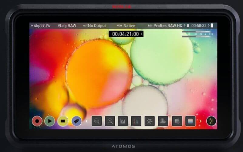 atomos is the best camera external monitor