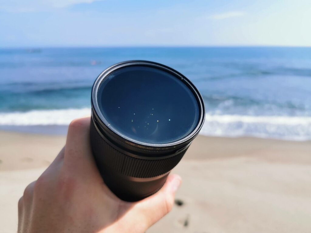 nd filters are essential for a beach shoot