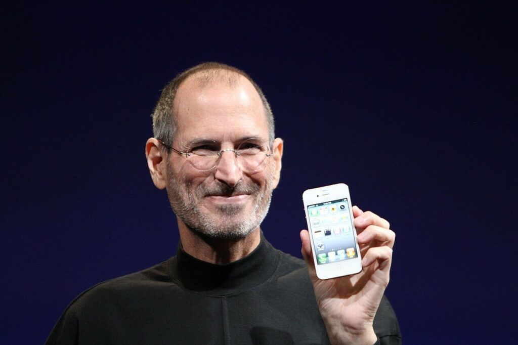 steve jobs annoucing the iphone is the beginning of the creator economy