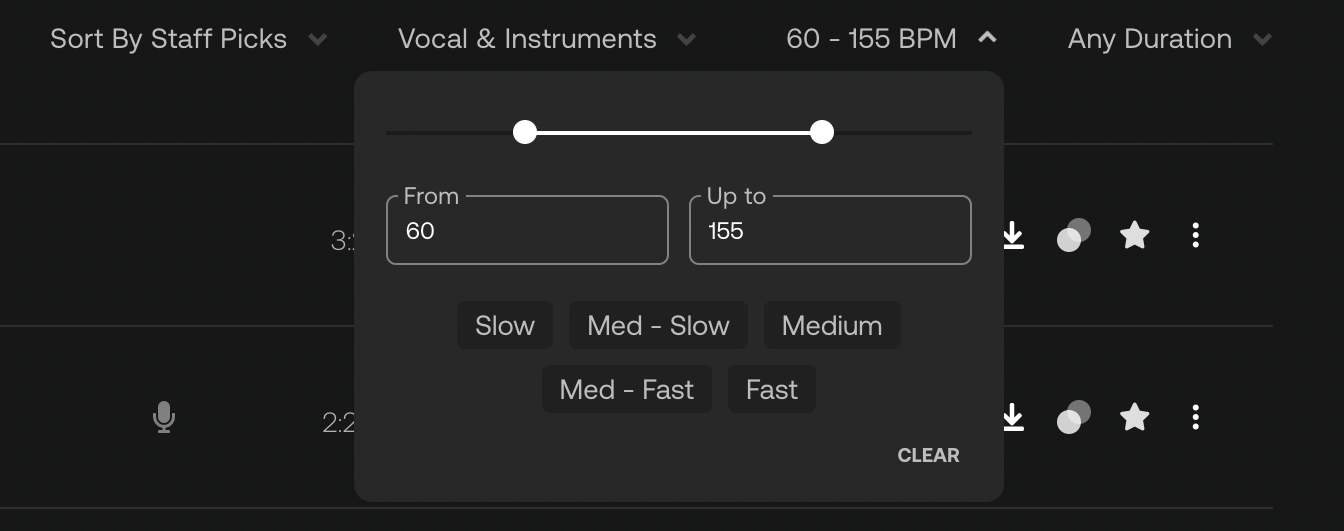 How to Choose the Right BPM for your Video Artlist