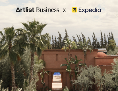 How Expedia elevates its brand and inspires its audience with Artlist