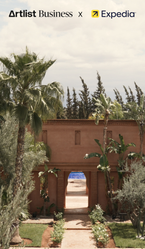 How Expedia elevates its brand and inspires its audience with Artlist