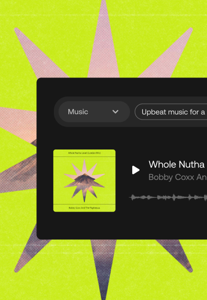 Introducing Artlist’s new AI music search