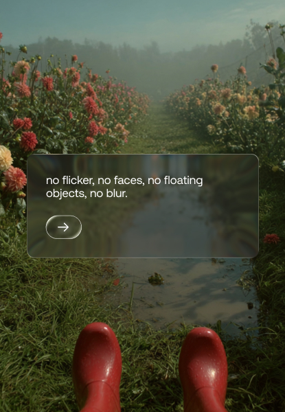A guide to using negative prompts to generate AI video and images