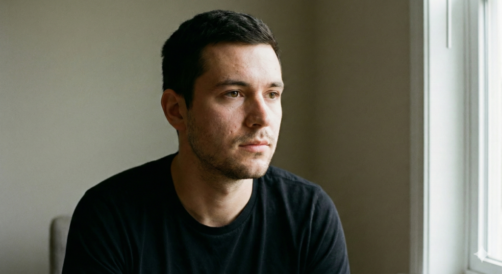 A Nano Banana Pro-generated image of a man against a neutral background.